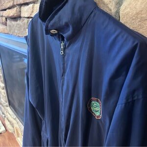 Payne, Stewart, golf line, windbreaker jacket, vintage Navy Jacket.‎